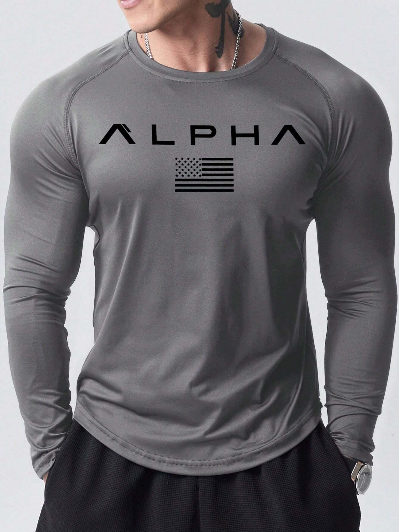 New Men's Long-Sleeved T-Shirt - огляд і ціна Street Fashion Men 2025