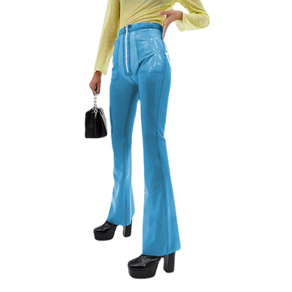 Transparent Plastic Long Pants - огляд і ціна Queen Street Fashion