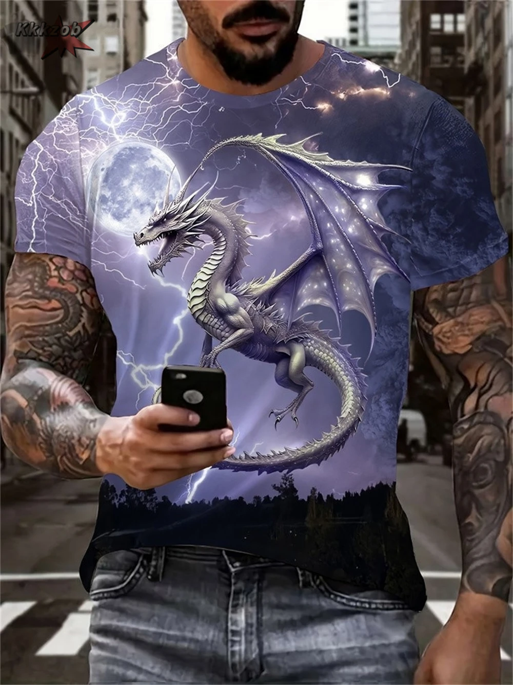 2025 Summer Hot Selling Dragon - огляд і ціна Street Fashion Men 2025