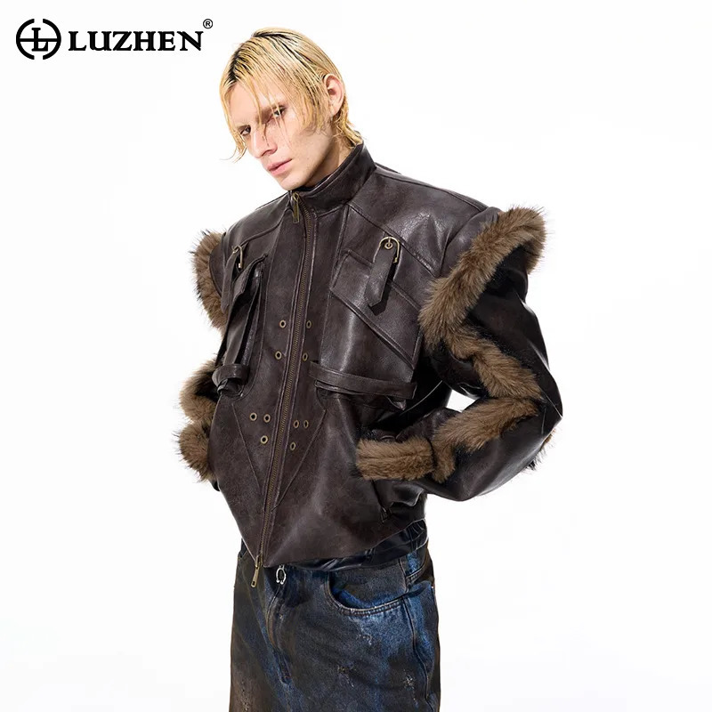 LUZHEN Fashion Personalized Hi - огляд і ціна Street Fashion Men 2025