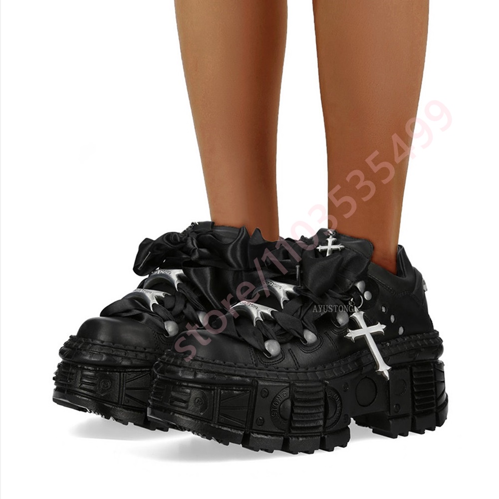 Chunky Punk Metal Rivet Ankle  - огляд і ціна Street Fashion Y2K